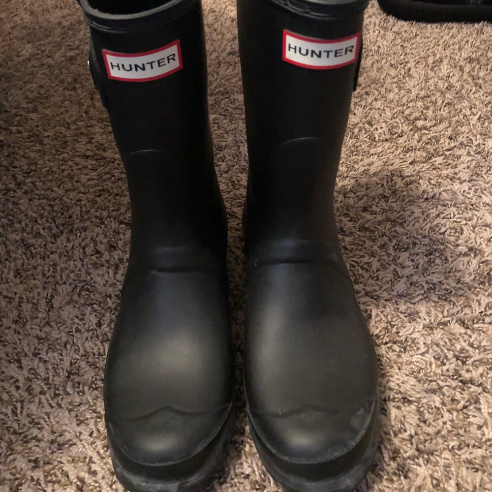 Hunter rain boots